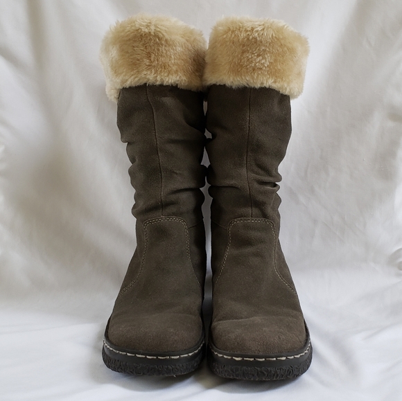 Womens Bass Boots "Sydney" with full furry lining - Picture 3 of 8